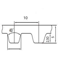 LL-AT10-32 Long Length Timing Belt