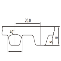 AT20-2200 Timing Belt  