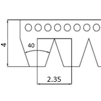 PJ1285 - 506J Ribbed Poly-V Belt