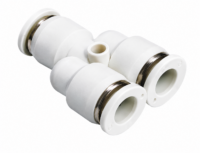 Push-In Double Outlet Y Connector – Tube x Tube