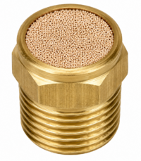SV Brass Pneumatic Silencer – BSP Male Thread